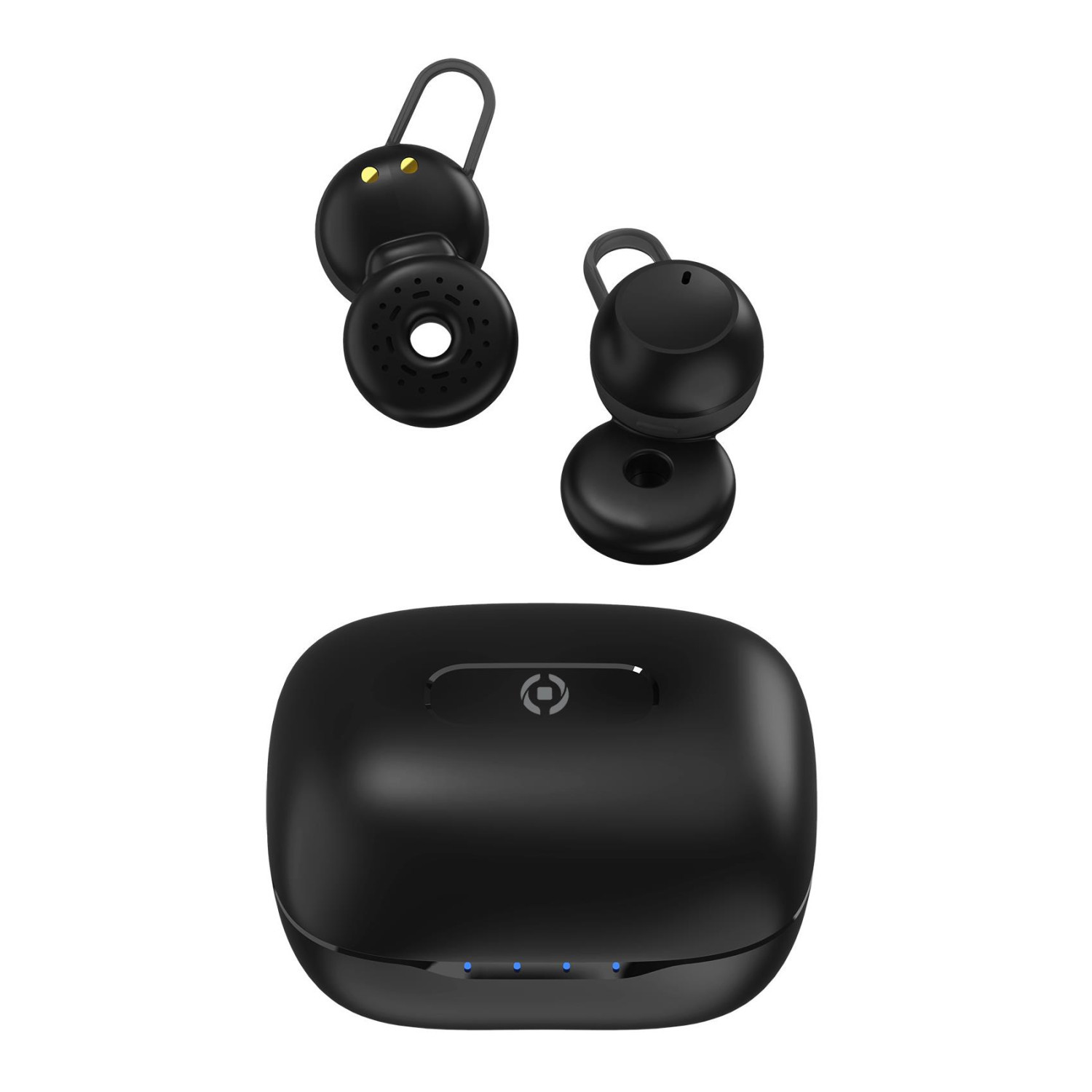 Auricolare Celly AMBIENTALBK True Wireless Stereo In-ear Musica e Chiamate USB tipo-C Bluetooth Nero