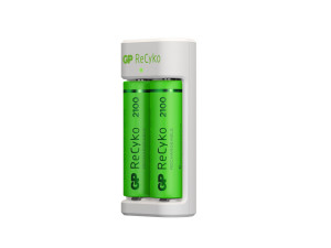 GP Batteries ReCyko E211 carica batterie Batteria per uso domestico USB