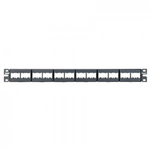 Panduit 24-port modular patch panel 1U