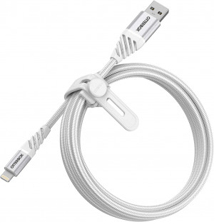 OtterBox Cavo Premium Intrecciato USB-A a Lightning per Iphone Ipad 2M Bianco