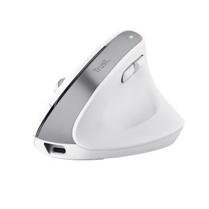 Trust Bayo+ mouse Ufficio Mano destra RF senza fili + Bluetooth Ottico 2400 DPI Bianco