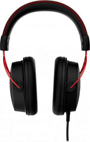 HyperX Cloud Alpha da Gaming Headset Cuffie Cablato a Padiglione Nero Rosso