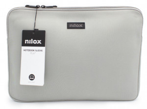 Nilox NXF1502 borsa per laptop 39,6 cm (15.6") Custodia a tasca Grigio