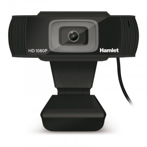 Hamlet HWCAM1080 webcam 2 MP 1920 x 1080 Pixel USB 2.0 Nero