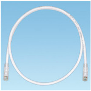Panduit Copper Patch Cord, Category 6, Off White UTP Cable, 5 Meters cavo di rete Bianco 5 m