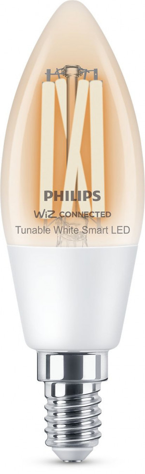 Philips 8719514372061 soluzione di illuminazione intelligente Lampadina intelligente Trasparente, Bianco 4,9 W