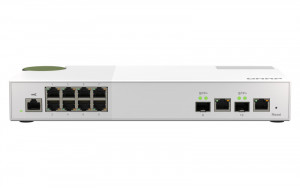 QNAP QSW-M2108-2C switch di rete Gestito L2 2.5G Ethernet (100/1000/2500) Grigio, Bianco