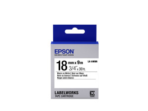 Epson LK-5WBN nastro per etichettatrice Nero su bianco