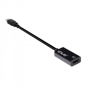 CLUB3D CAC-1180 adattatore per inversione del genere dei cavi Min iDisplayPort 1.4 Nero