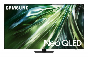 Samsung TV Neo QLED 4K 65" QE65QN90DATXZT Smart TV Wi-Fi Titan Black 2024, Processore NQ4 AI GEN2, Tecnologia Quantum Matrix, Neo Slim Design, Dolby Atmos