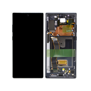 Ricambio Lcd Display Schermo Touch GH82-20900A GH82-20838A Samsung Galaxy Note 10 Plus N975 Nero Originale Service Pack