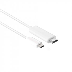 CLUB3D CAC-1514 adattatore per inversione del genere dei cavi HDMI 2.0 Bianco