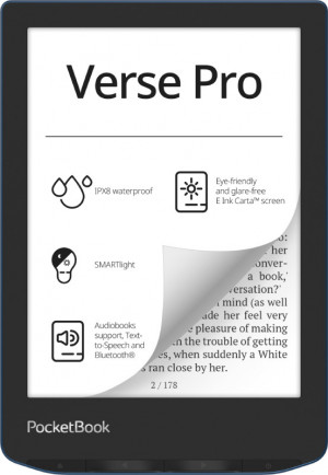 PocketBook Verse Pro lettore e-book Touch screen 16 GB Wi-Fi Nero, Blu