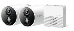 TP-Link Tapo C400S2 Capocorda Telecamera di sicurezza IP Interno e esterno 1920 x 1080 Pixel Parete