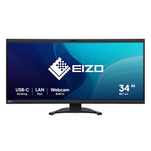 EIZO FlexScan EV3450XC-BK Monitor PC 34,1 Pollici 3440 x 1440 Pixel UltraWide Quad HD LED Nero