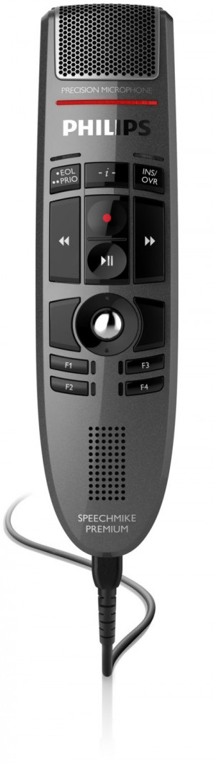 Philips SpeechMike Premium LFH3500/00 dittafono Metallico