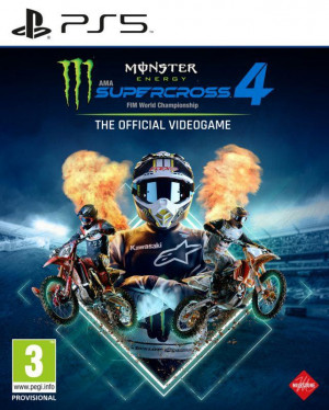 PLAION Monster Energy Supercross 4 Standard Inglese ITA PlayStation 5