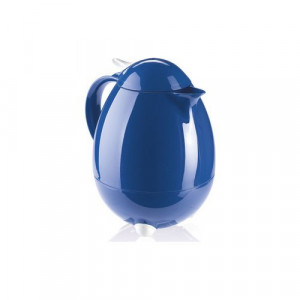 Leifheit 28346 Caraffa Termica Columbus 1,0 L Blu Scuro Brillante