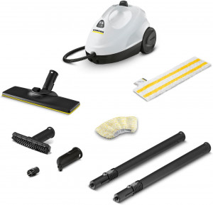 Karcher SC 3 EasyFix Pulitore a Vapore Cilindrico 0,5 L 1900 W Nero Bianco