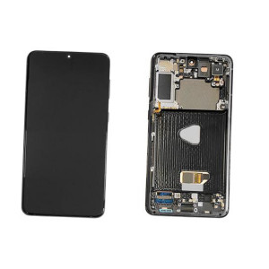 Ricambio Lcd Display Samsung GH82-27268A per Galaxy S21 Plus 5G G996F Phantom Black No Camera