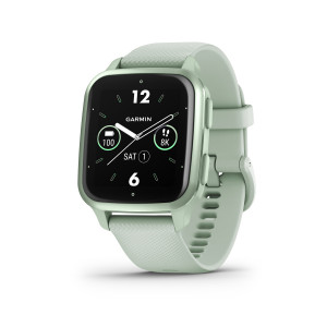 Garmin Venu Sq 2 Smartwatch Display AMOLED GPS Metallic e Cool Mint Venduto come Grado A 0753759304843