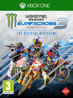 PLAION Monster Energy Supercross The Official Video game 3 Xbox One Standard Inglese