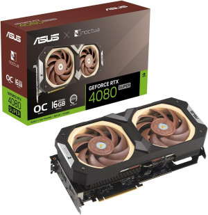 Asus RTX4080S-O16G-NOCTUA NVIDIA GeForce RTX 4080 SUPER 16 GB GDDR6X