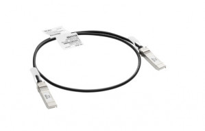 Aruba R9D19A InfiniBand/fibre optic cable 1 m SFP+ Nero, Argento