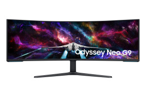 Samsung Odyssey S57CG952NU LED display 144,8 cm (57") 7680 x 2160 Pixel Nero, Bianco