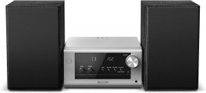 Panasonic SCPM702 Microsistema Audio per la Casa 80 W Nero Argento