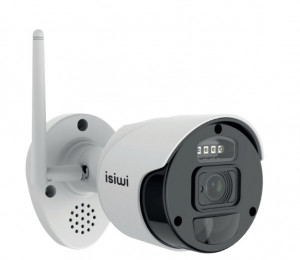 Isiwi ISW-BFA2MP GEN 1 Capocorda Telecamera di sicurezza per Esterno a Parete Bianco