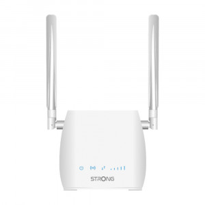 Strong 300M router wireless Fast Ethernet Banda singola (2.4 GHz) 4G Bianco