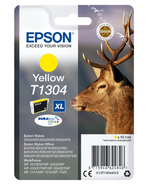 Epson Stag T1304 cartuccia d'inchiostro 1 pz Originale Resa elevata (XL) Giallo