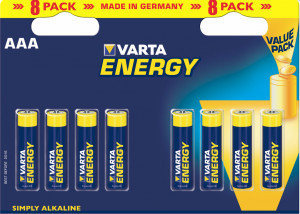 Varta BV-Energy 8 AAA Batteria monouso Mini Stilo AAA Alcalino