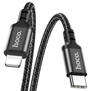 HOCO x14 Cavo Dati Tipo C to Lightning 3m 20W per iPhone Nero PD20W