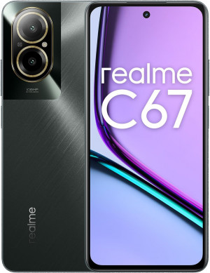 Realme C67 Smartphone Doppia SIM Android 14 4G USB tipo-C 8 GB 256 GB 5000 mAh Nero