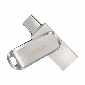 SanDisk Ultra Dual Drive Luxe unità flash USB 256 GB USB Type-A / USB Type-C 3.2 Gen 1 (3.1 Gen 1) Acciaio inossidabile