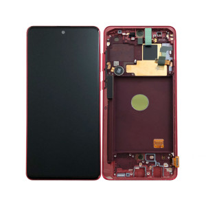Display Lcd Touch + Frame GH82-22055C GH82-22193C GH82-22194C GH82-22192C per Note 10 Lite N770 Rosso Originale Service Pack