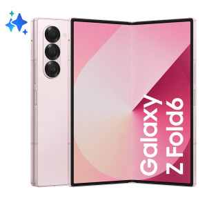 Samsung Galaxy Z Fold 6 Smartphone AI 512GB RAM 12GB Dynamic AMOLED 2X Pink