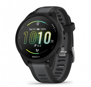 Garmin Forerunner 165 3,05 cm (1.2pollici) AMOLED Digitale 390 x 390 Pixel Touch screen Nero GPS (satellitare)