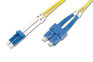 Digitus DK-2932-02 InfiniBand/fibre optic cable 2 m I-VH OS2 Giallo