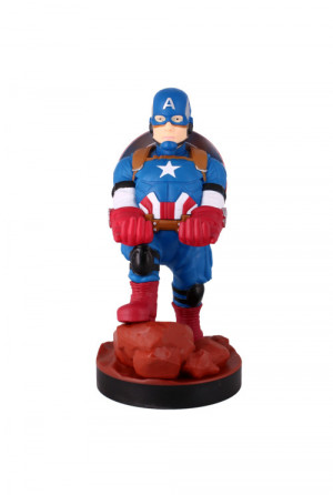 Exquisite Gaming Cable Guys Captain America Personaggio da collezione