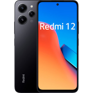 Xiaomi Redmi 12 4G Smartphone Dual SIM ibrida Android 13 USB tipo-C 4 GB 128 GB 5000 mAh Nero