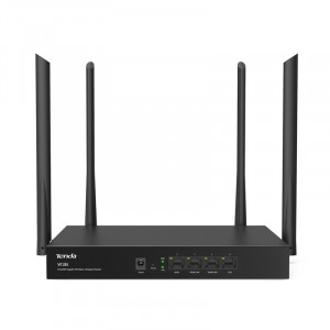 Tenda W18E router wireless Gigabit Ethernet Dual-band (2.4 GHz/5 GHz) Nero