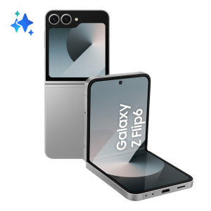 Samsung Galaxy Z Flip 6 Smartphone AI 512GB RAM 12GB Dynamic AMOLED 2X Silver Shadow