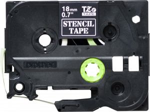 Brother STe-141 - Preto - Rolo (1,8 cm x 3 m) 1 cassete(s) fita de impressão - para P-Touch PT-18, 3600, E300, E500, E550, PT-GL-200, PT-H300, P700, P-Touch EDGE PT-P750 nastro per stampante
