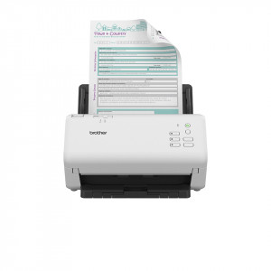 Brother ADS 4300N Scanner ADF 600x600 DPI A4 Nero Bianco