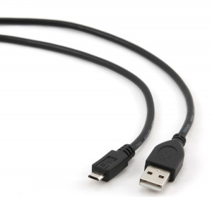 Gembird CCP-MUSB2-AMBM-10 cavo USB 3 m USB 2.0 Micro-USB B USB A Nero