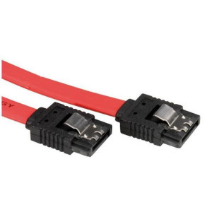 Nilox SATA - SATA, 0.5m cavo SATA 0,5 m SATA 7-pin Nero, Rosso