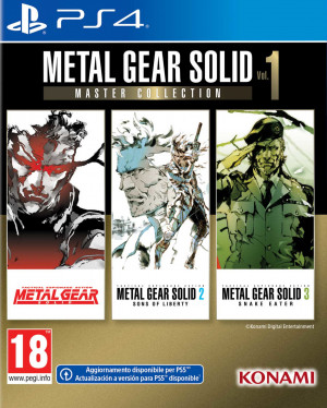 Konami Metal Gear Solid  Master Collection Vol.1 Collezione Inglese Giapponese PlayStation 4